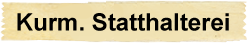 Statthalterei